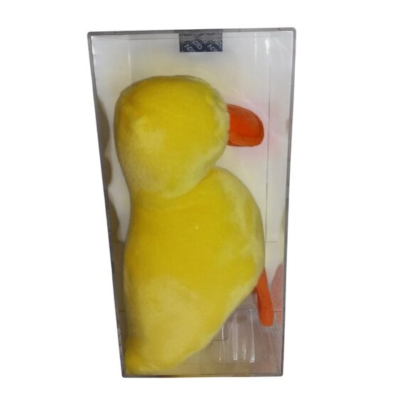 Ty Beanie Buddy Wingless Quackers Plush Duck New Authenticated Museum Quality - Picture 3 of 7